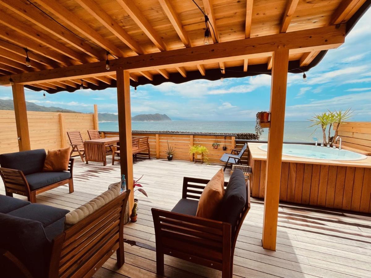 Villa Pacifico Surf House - By The Sea Shishikui Esterno foto
